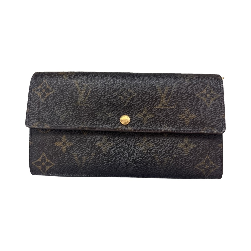 Louis Vuitton Sarah Wallet Monogram Canvas – Made in France, Date Code TH0041
